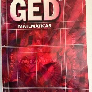 Steck-Vaughn GED Matemáticas Spanish Edition - Study Guide- Softcover